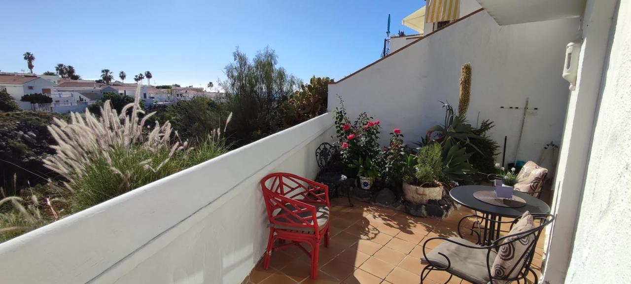 Apartamento Sunny Duplex With Sea View Of The Scenic Gorge Callao Salvaje Exterior foto