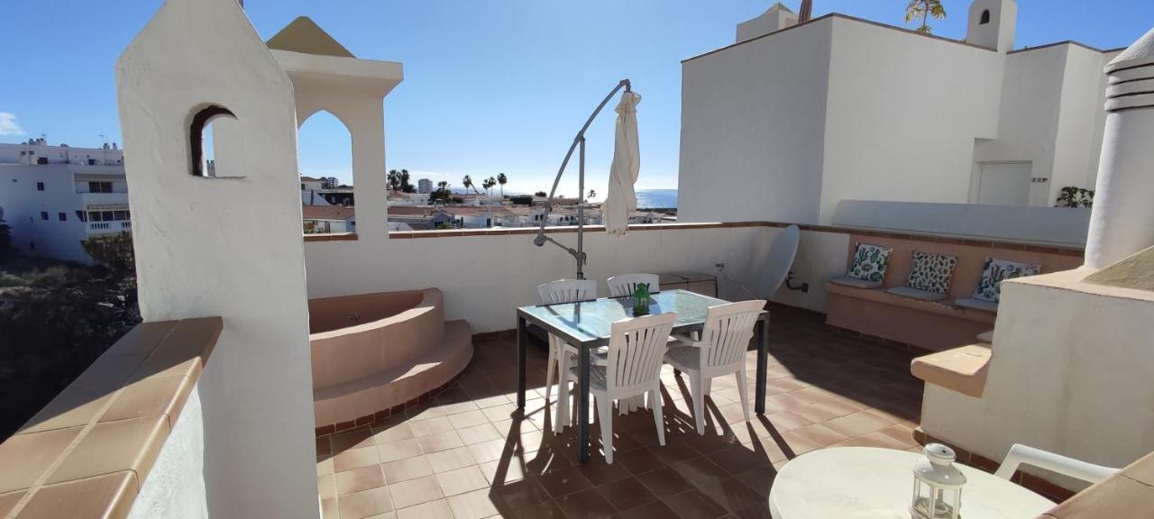 Apartamento Sunny Duplex With Sea View Of The Scenic Gorge Callao Salvaje Exterior foto